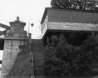 Predmostie mosta Márie Valérie, Štúrovo (1980)
