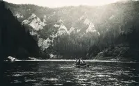 Pltenie na Dunajci v Pieninskom národnom parku, Červený Kláštor (1928)