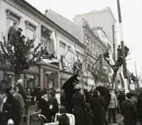 Príchod maďarských vojsk na Hlavnú ulicu 11. novembra 1938, Košice (1938)