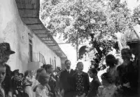 Hrad Krásna Hôrka, nádvorie dolného hradu, Krásnohorské Podhradie (1940)