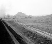 Hrad od železnice, Fiľakovo (1959)