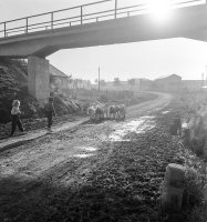 Most nad ulicou 9. mája, Poltár (1960)