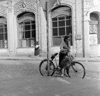 Roh Železničnej a Masarykovej ulice, Lučenec (1960)