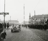 Námestie osloboditeľov pri vstupe maďarských vojsk, 1938, Košice (1938)
