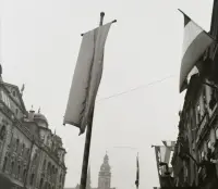 Hlavná ulica, vľavo Štátne divadlo, 1938, Košice (1938)