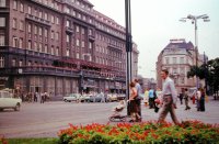 Hviezdoslavovo námestie, hotel Carlton, Bratislava (1977)