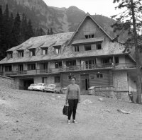 Popradské pleso a Horský hotel, Vysoké Tatry (1965)