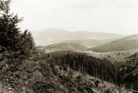 Hnilecké vrchy, v pozadí vrch Sľubica, Strelníky (1937)