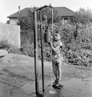 Minerálny prameň na Farskej lúke, Fiľakovo (1960)