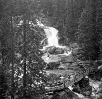 Veľký vodopád Studeného potoka, Vysoké Tatry (1956)