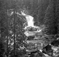 Veľký vodopád Studeného potoka, Vysoké Tatry (1956)
