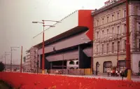 Rázusovo nábrežie, Slovenská národná galéria a Esterházyho palác, Bratislava (1977)