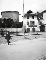 Údenárstvo a lahôdky Arnolda Skerka na Hornej ulici, Banská Bystrica (1913)