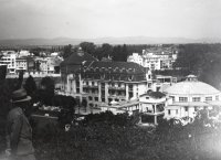Kúpeľný ostrov, Thermia Palace a kúpele Irma, Piešťany (1931)