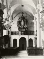 Kláštorská ulica a Starý minoritský kostol, Levoča (1930)