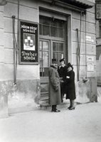 Hlavné námestie a hotel Tri ruže, Rimavská Sobota (1938)