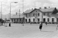 Ulica Jiřího Wolkera, konečná stanica TEŽ, Poprad (1962)
