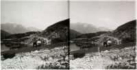 Zelené pleso a Belianske Tatry, Vysoké Tatry (1910)