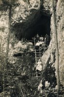 Jaskyňa Mníchova diera v Prielome Hornádu, Hrabušice (1918)