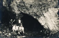Jaskyňa Šarkanova diera, Poráč (1918)
