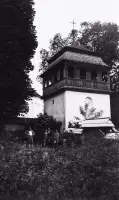 Brána rotundy sv. Margity Antiochijskej so zvonicou, Šivetice (1935)