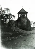 Zvonica v strede obce, Žibritov (1925)
