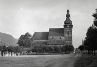 Námestie 1. mája, evanjelický kostol, Štítnik (1934)