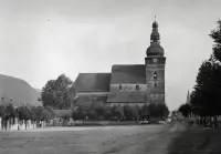 Námestie 1. mája, evanjelický kostol, Štítnik (1934)