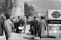 Farské schody a Horný val, Žilina (1961)