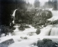 Malý vodopád na Studenom potoku, Vysoké Tatry (1913)