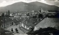 Mestská veža a katedrála Nanebovzatia Panny Márie, Rožňava (1936)
