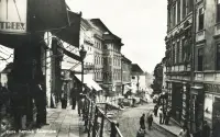 Ulica Andreja Kmeťa a hotel Bristol, Banská Štiavnica (1935)