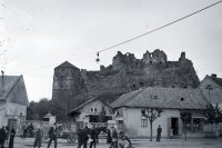 Hrad od Hlavnej ulice, Fiľakovo (1939)