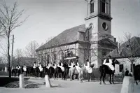 Evanjelický kostol pri hlavnej ceste, Horné Saliby (1936)