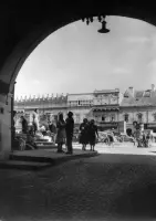 Priechod bývalej radnice a Rákócziho dom, Prešov (1956)