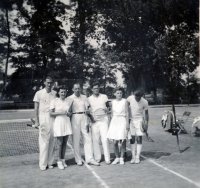 Mestský park, Lučenec (1940)