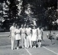 Mestský park, Lučenec (1940)