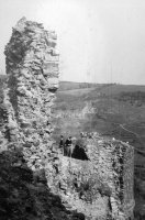 Ruiny hradu Šomoška, Šiatorská Bukovinka (1957)