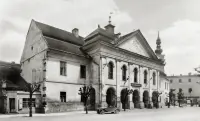 Hlavné námestie, Reduta a veža radnice, Kežmarok (1956)
