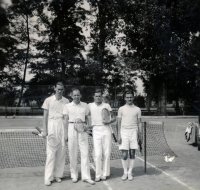 Mestský park, Lučenec (1940)