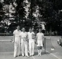 Mestský park, Lučenec (1940)