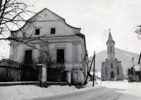 Kúria Jána Lehotského a evanjelický kostol, Kráľova Lehota (1940)