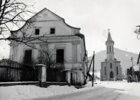 Kúria Jána Lehotského a evanjelický kostol, Kráľova Lehota (1940)