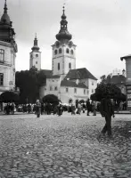 Námestie SNP a Barbakan, Banská Bystrica (1917)
