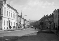 Ulica Jakuba Kraya a Hviezdoslavova ulica, Kežmarok (1961)