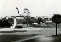 Námestie slobody a ostrihomská bazilika, Štúrovo (1939)