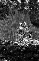 Čadičové stĺpy pod hradom Šomoška, Šiatorská Bukovinka (1977)