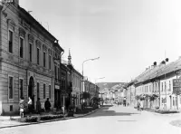 Ulica Jakuba Kraya a Hviezdoslavova ulica, Kežmarok (1965)