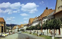 Radničné námestie a kostol sv. Egídia, Bardejov (1976)