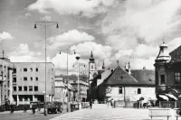 Trojičné námestie a kostol sv. Anny, Trnava (1966)